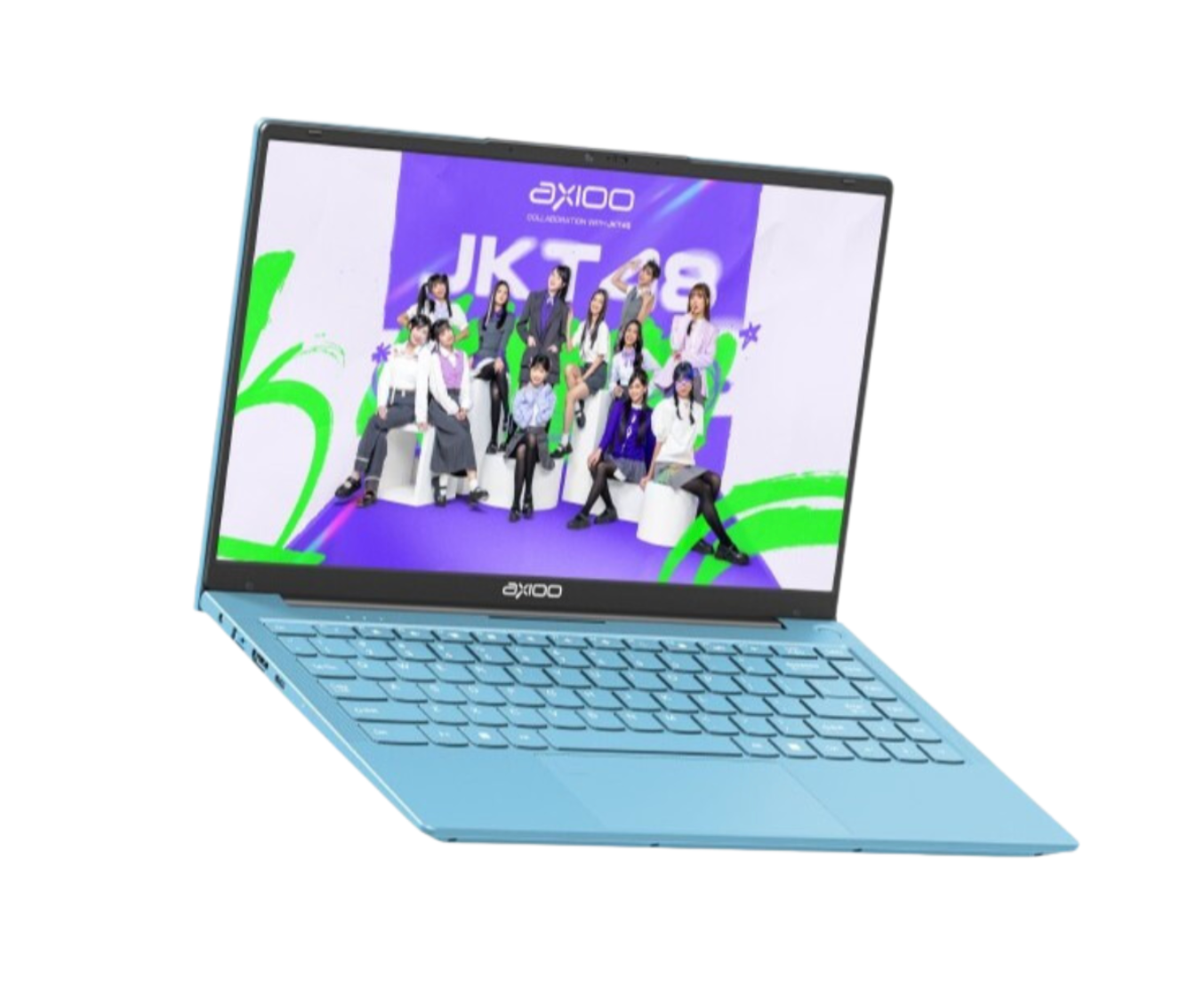 AXIOO MYBOOK HYPE 5-2 LOLLIPOP (BLUE) :	AMD R5-7430,8GB,256GB SSD,14"FHD,WIN 11 (SLEEVCAS)